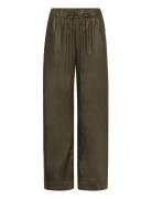 Vacant Pants Bottoms Trousers Wide Leg Khaki Green A Part Of The Art