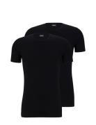 Tshirtrn 2P Modern Tops T-Kortærmet Skjorte Black BOSS