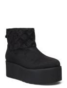 Jilla Shoes Boots Ankle Boots Ankle Boots Flat Heel Black GUESS
