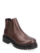 Y3156-25 Shoes Boots Ankle Boots Ankle Boots Flat Heel Brown Rieker