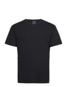 Roffe T-Shirt French Blue Designers T-Kortærmet Skjorte Black Nudie Je...