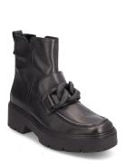 Ankle Boot Shoes Boots Ankle Boots Ankle Boots Flat Heel Black Gabor
