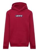 Levi's® Box Tab Pullover Hoodie Tops Sweatshirts & Hoodies Hoodies Red...