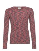8X3 Mouline Talino Top Tops T-shirts Long-sleeved T-Skjorte Multi/patt...