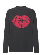 Compton Peace Tops Sweatshirts & Hoodies Sweatshirts Black EYTYS