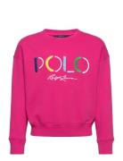 Logo Terry Sweatshirt Tops Sweatshirts & Hoodies Sweatshirts Pink Ralp...