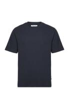 Saadrian T-Shirt 15099 Designers T-Kortærmet Skjorte Navy Samsøe Samsø...