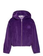 Madeleine Tops Sweatshirts & Hoodies Hoodies Purple Molo