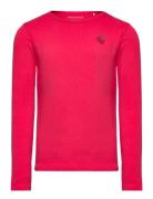 T-Shirt Longsl Tops T-shirts Long-sleeved T-Skjorte Pink Sofie Schnoor...