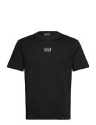 T-Shirt Tops T-Kortærmet Skjorte Black EA7