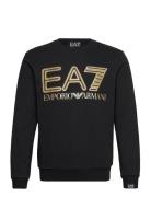 Sweatshirts Tops Sweatshirts & Hoodies Sweatshirts Black EA7