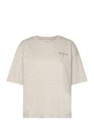 T-Shirt Tops T-shirts & Tops Short-sleeved Grey Sofie Schnoor