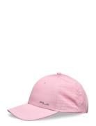 Logo Mesh-Panel Cap Sport Headwear Caps Pink Ralph Lauren Golf