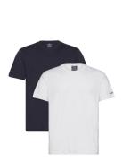 2Pack Crew-Neck Sport T-Kortærmet Skjorte White Champion