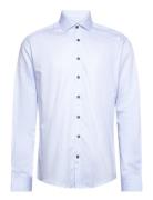 Bs Woodson Slim Fit Shirt Tops Shirts Business Blue Bruun & Stengade
