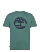Kennebec River Tree Logo Short Sleeve Tee Sea Pine Designers T-Kortærm...