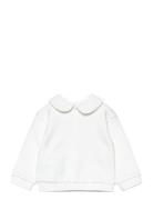 Babydoll Neck Sweatshirt Tops Sweatshirts & Hoodies Sweatshirts White ...