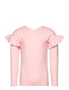Frilla Shirt Tops T-shirts Long-sleeved T-Skjorte Pink Gugguu