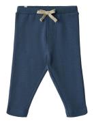 Jersey Pants Manfred Bottoms Leggings Navy Wheat