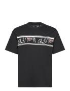Mix & Match Floral Graphic T-Shirt Tops T-Kortærmet Skjorte Black O'ne...
