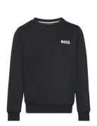 Sweatshirt Tops Sweatshirts & Hoodies Sweatshirts Black BOSS