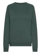 Nursing Sweatshirt Tops Sweatshirts & Hoodies Sweatshirts Green Boob
