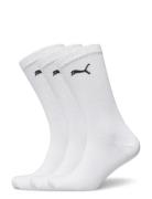 Puma Unisex Light Crew Sock 3P Lingerie Socks Regular Socks White PUMA