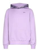 Levi's® Taping Pullover Hoodie Tops Sweatshirts & Hoodies Hoodies Pink...