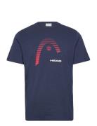 Club Carl T-Shirt Men Sport T-Kortærmet Skjorte Navy Head