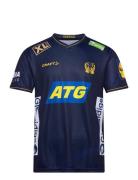 Sweden Handball Replica Tee M Sport T-Kortærmet Skjorte Navy Craft