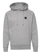Seeger 85 Tops Sweatshirts & Hoodies Hoodies Grey BOSS