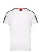 Sporty Logo T-Shirt Designers T-Kortærmet Skjorte White HUGO