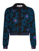 Dvf Petey Cardigan Tops Knitwear Cardigans Blue Diane Von Furstenberg