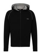 Mix&Match Jacket H Tops Sweatshirts & Hoodies Hoodies Black BOSS