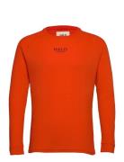 Halo Military Long Sleeve Tops T-Langærmet Skjorte Red HALO