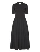 Dagnamaiw Ss Dress Knælang Kjole Black InWear