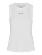 Elmira Pocket Tank Top Sport T-shirts & Tops Sleeveless White Röhnisch
