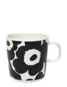 Unikko Mug 4 Dl Home Tableware Cups & Mugs Coffee Cups Black Marimekko...