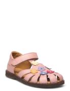 Sandals - Flat - Closed Toe - Shoes Summer Shoes Sandals Pink ANGULUS