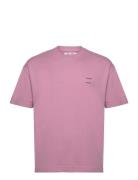 Joel T-Shirt 11415 Designers T-Kortærmet Skjorte Pink Samsøe Samsøe