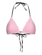 Pure_Triangle Swimwear Bikinis Bikini Tops Triangle Bikinitops Pink HU...