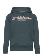 Jorlakewood Sweat Hood Bf Jnr Tops Sweatshirts & Hoodies Hoodies Green...