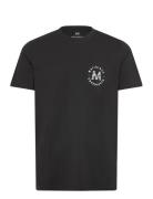 Majeramy Logo Tops T-Kortærmet Skjorte Black Matinique