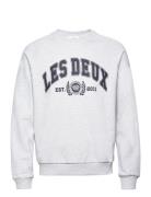 University Sweatshirt Tops Sweatshirts & Hoodies Sweatshirts Grey Les ...