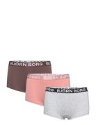 Core Minishorts 3P Night & Underwear Underwear Panties Multi/patterned...