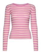 Arliers Knit Blouse Tops Knitwear Jumpers Pink Résumé