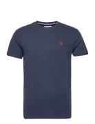 Arjun T-Shirt Tops T-Kortærmet Skjorte Blue U.S. Polo Assn.