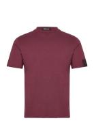 T-Shirt Regular Tops T-Kortærmet Skjorte Red Replay
