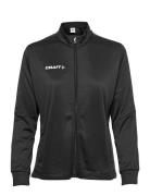 Progress Jacket W Sport Sweatshirts & Hoodies Sweatshirts Black Craft
