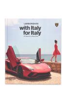 Lamborghini With Italy, For Italy Home Decoration Books Multi/patterne...